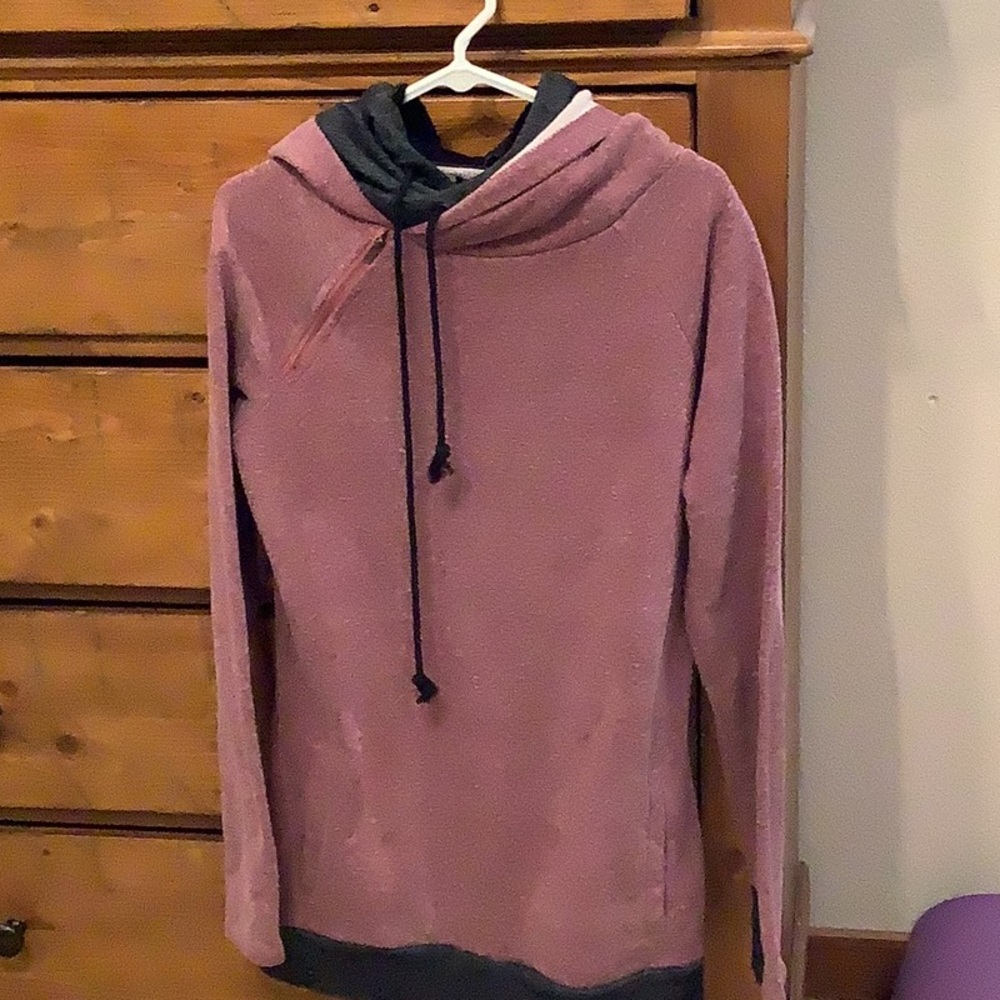 Double hooded hoodie
